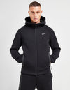 Nike Tech Tuta Fleece Full Zip Nero | Provehito