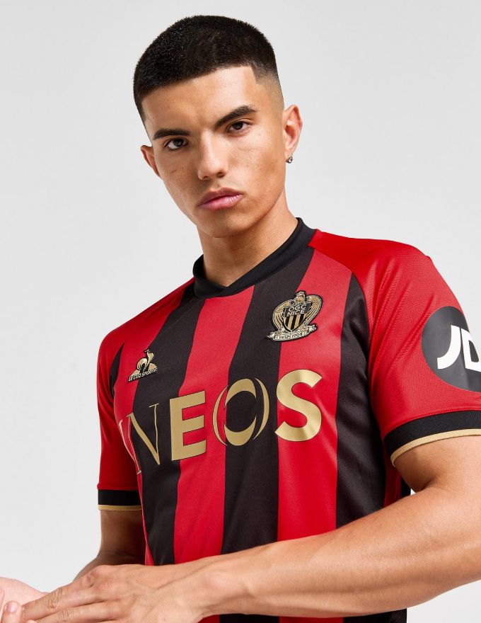 Maglia Uomo OGC Nizza Kombat Home - Colore Rosso, Tifoseria Calcio
