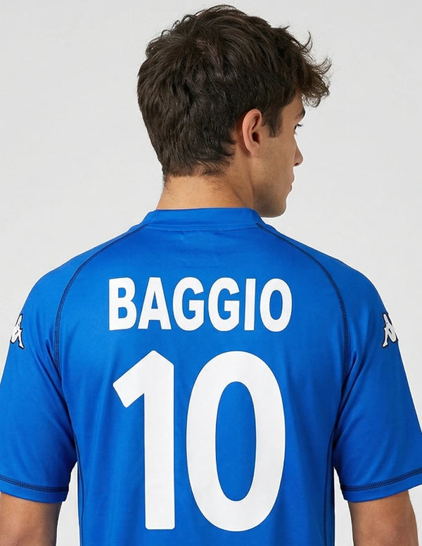 maglia brescia home 2003 2004 kappa retro baggio numero 10