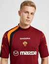 maglia roma home 2004 2005 diadora mazda dettaglio stemma lupa colletto