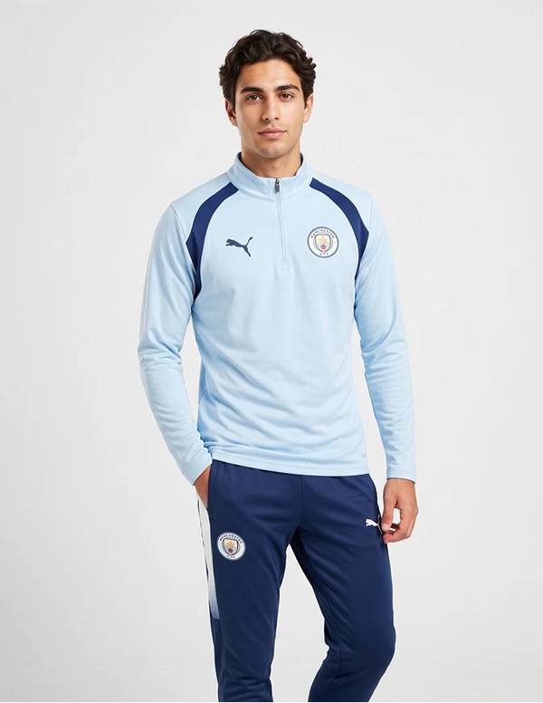 Tuta Manchester City Puma celeste – completo felpa e pantaloni