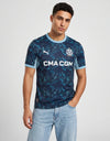 Maglia Away Marsiglia 2026/2027 Puma blu Mediterraneo – fronte