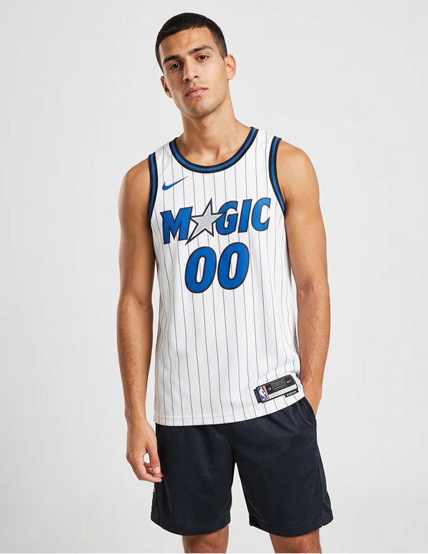 Canotta Orlando Magic Association Swingman Nike, vista frontale intera