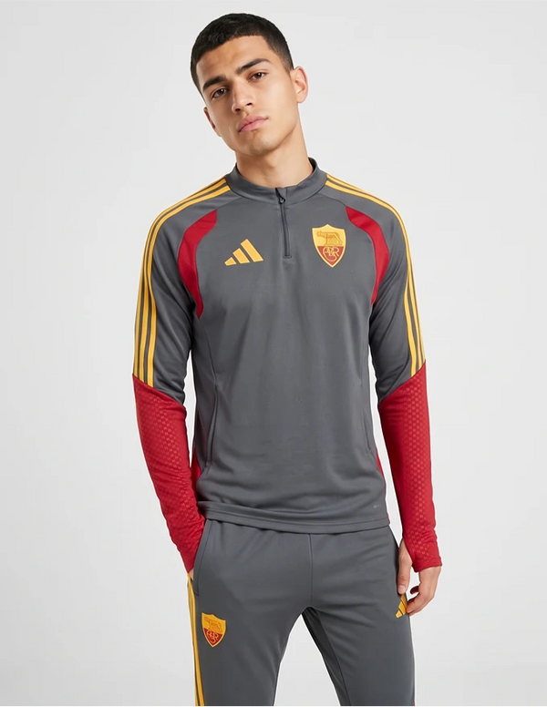 Roma Tuta Training 1/4 Zip 2026/2027 - vista frontale