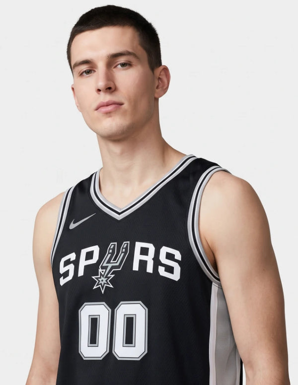 Canotta San Antonio Spurs Icon Swingman dettaglio logo sperone