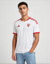 Maglia Siviglia Sevilla Home 2026/2027 Adidas bianca indossata a figura intera